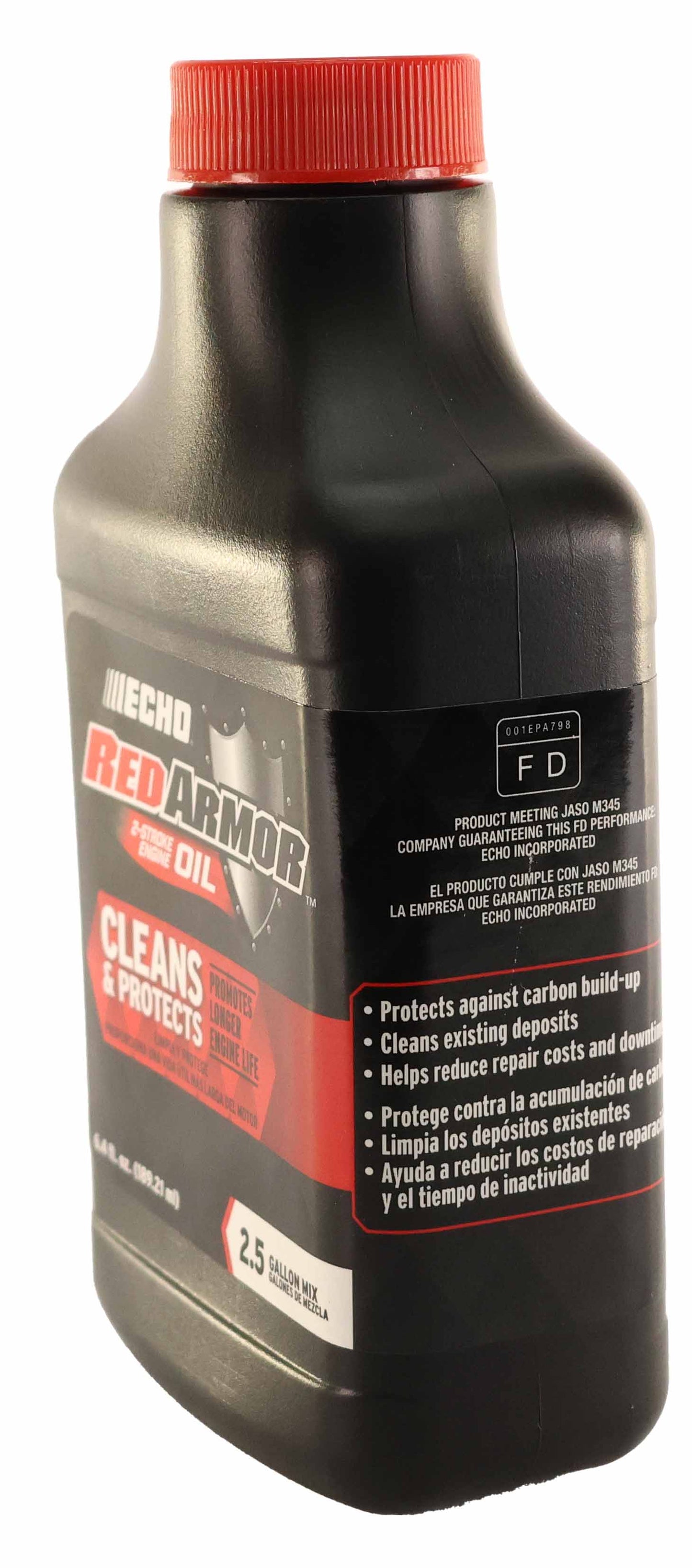 Echo Original Equipment Red Armor 2-Cycle Engine Oil (6.4 fl oz Bottle) - 6550025