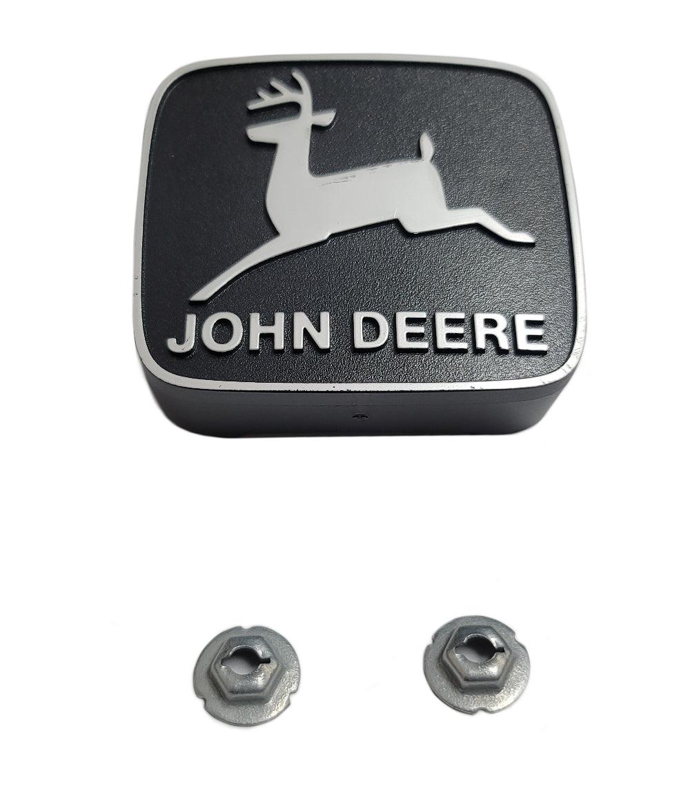 John Deere Original Equipment Medallion with Nuts- M76645A