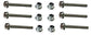 John Deere (6 PACK) Original Equipment Lock Nut/Screw Set - 19M7834A