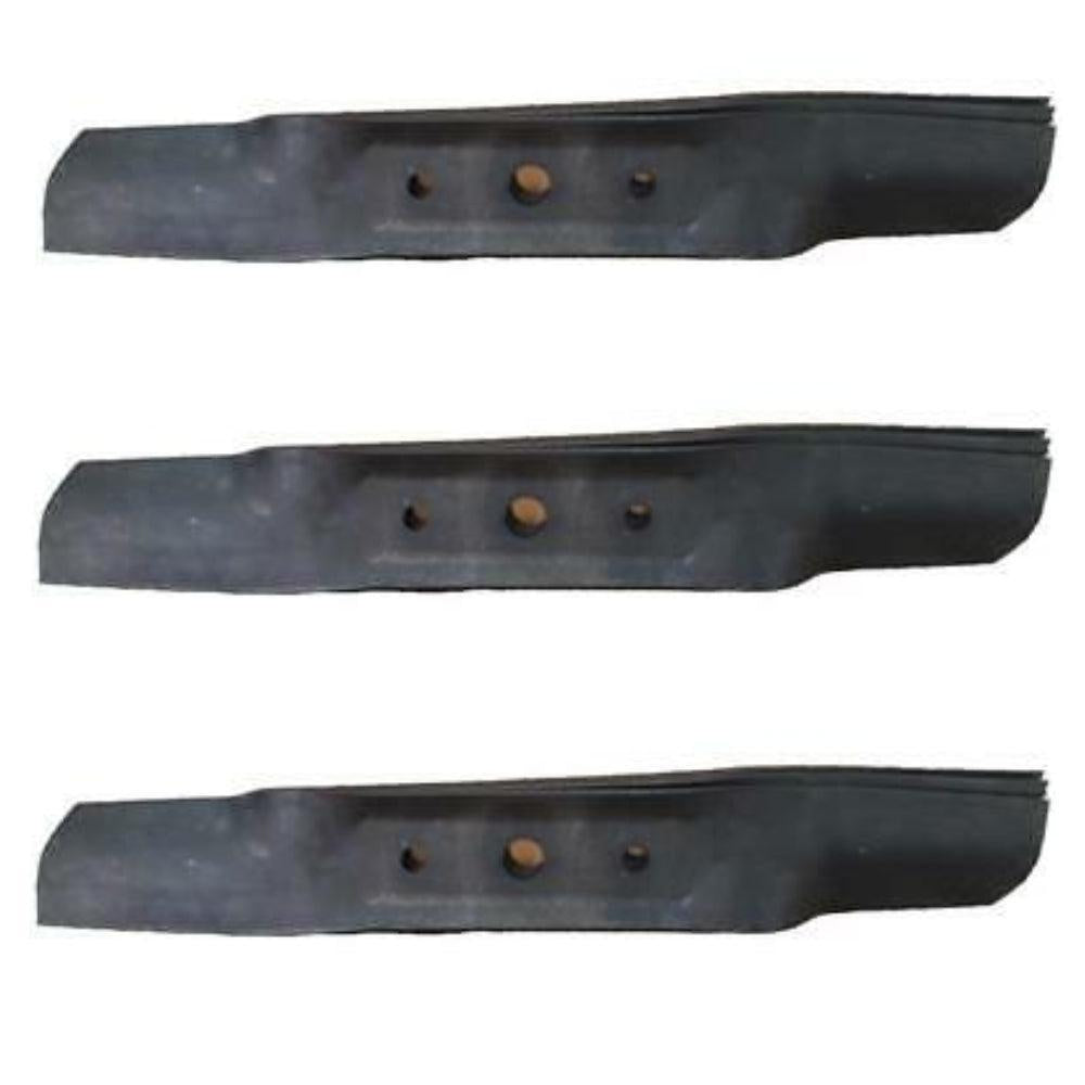 Set of 3 John Deere High Lift Bagging Blades GX20434 L120 L130