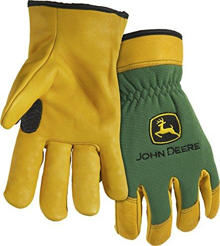 John Deere Deerskin Work Gloves (2XL) - LP47142