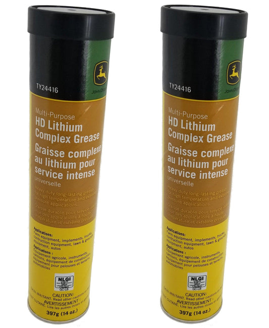 John Deere Multi-Purpose HD Lithium Complex Grease (SET OF 2) - TY24416