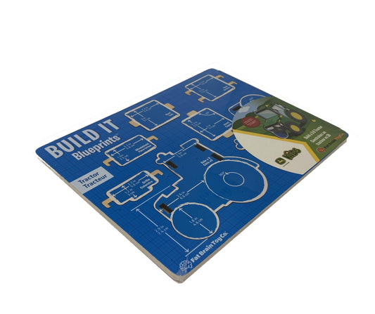 John Deere Build It Blue Prints Tractor - LP81626