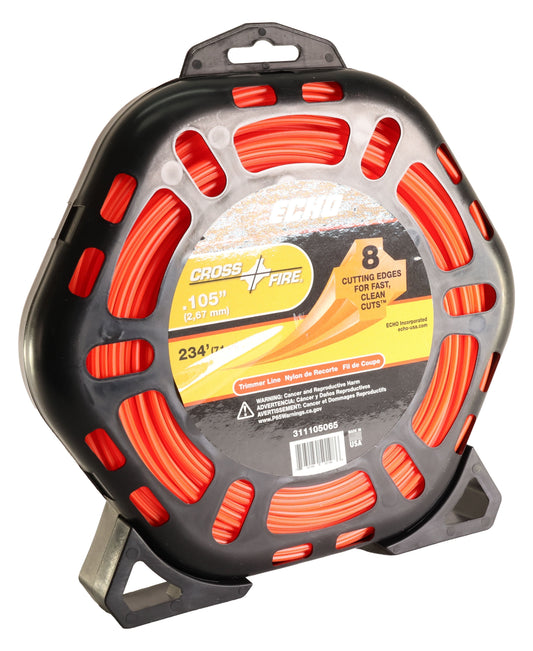 Echo Original Equipment Cross-Fire Trimmer Line, .105 Line 234 ft. Large Clam - 311105065