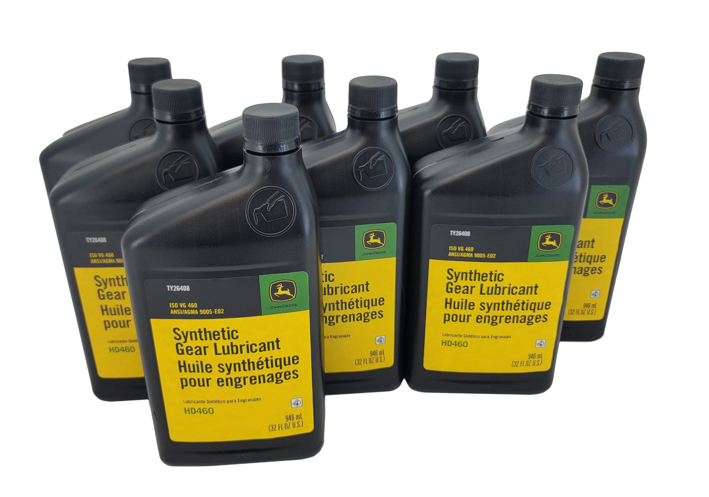 John Deere (8 PACK) Original Equipment Synthetic Gear Lubricant - TY26408