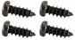Honda Original Equipment Tapping (4X12) Screw (4-PACK) - 93911-14280,4