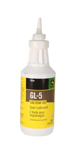 John Deere Original Equipment (4 PACK) GL-5 SAE 85W-140 Gear Lubricant - TY6345