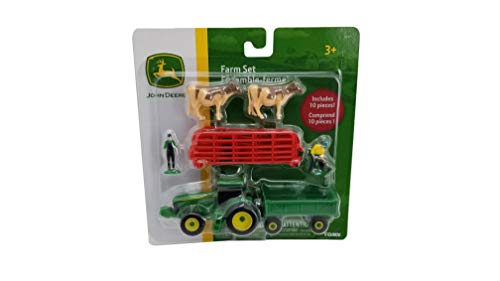 John Deere 10 Piece Farm Set - TBEK37657-REDFENCE