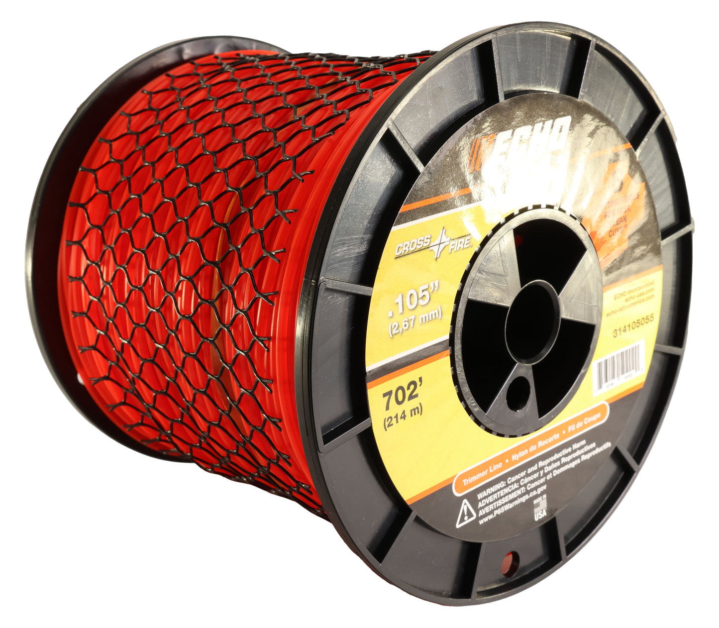 Echo Original Equipment Cross-Fire Trimmer Line, 3 LB Spool, 0.105" Diameter - 314105055