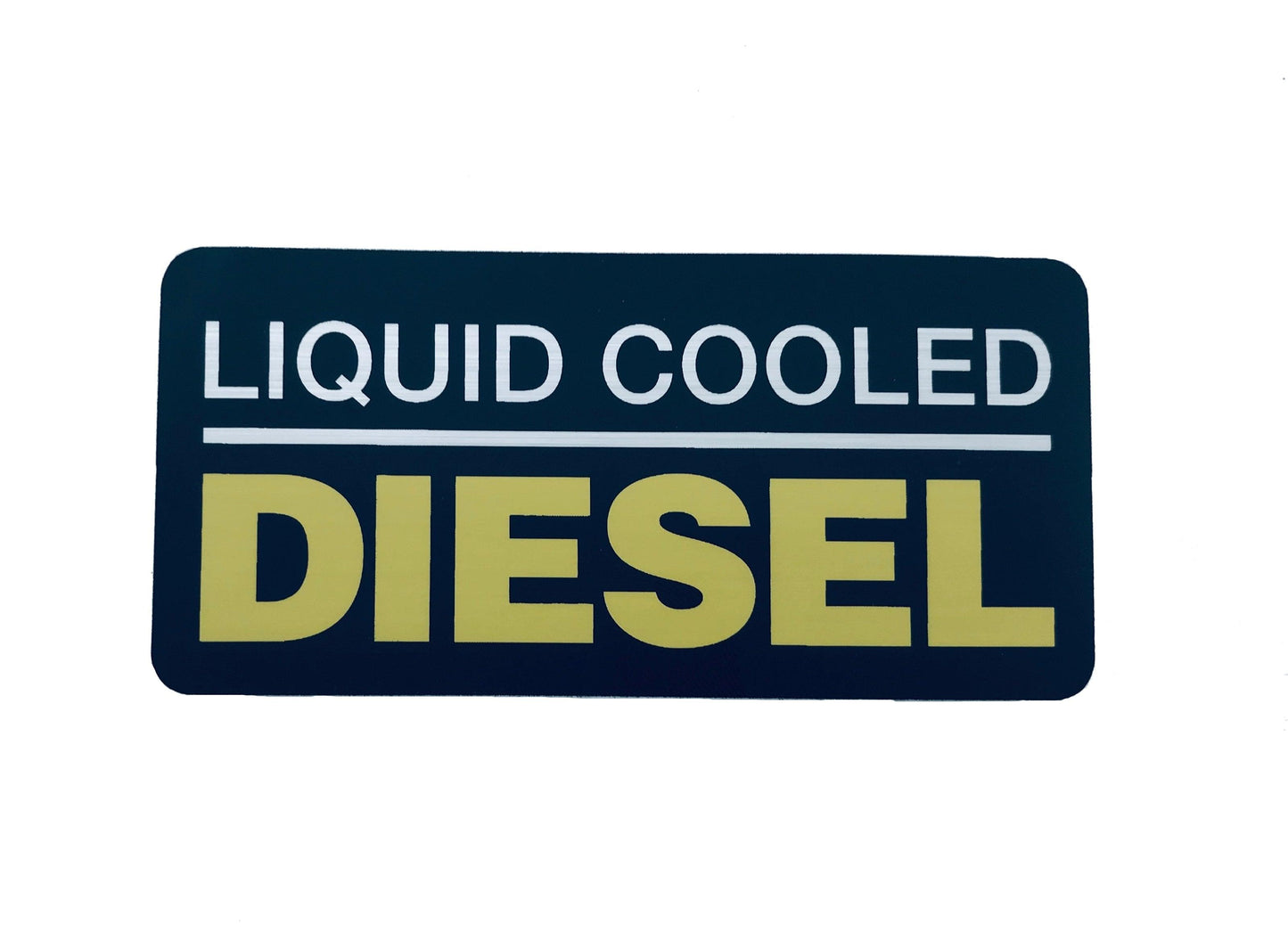John Deere "Liquid Cooled Diesel" Label - M117621