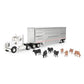 ERTL 1:32 Freightliner 122SD with Cattle Trailer - LP79392