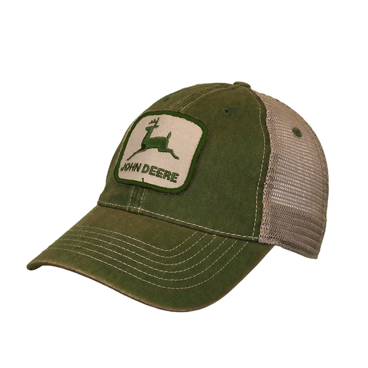 John Deere Mens IV Stone Washed Cap - LP73336