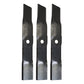 John Deere Original Equipment 3 Mower Blades #M113517(3)