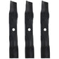 John Deere Original Equipment 3 Mower Blades #GX21784(3)