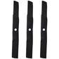 John Deere Original Equipment 3 Mower Blades #M143504(3)