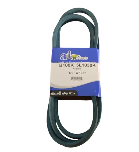 A&I Aftermarket Equipment Aramid Blue V-Belt (5/8" X 103" ) - A-B100K
