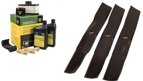 John Deere Original Equipment Full Maintenance Kit - LG265 + (3) UC22010 Blades
