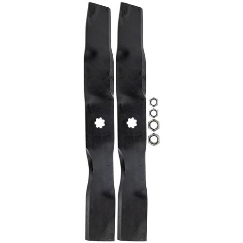 John Deere Mulch Blade AM141040 Kit, Set of 2 Blades