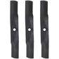 John Deere Original Equipment 3 Mower Blades #M152726(3)