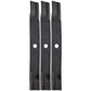 John Deere Original Equipment Mower Blades Qty. 3 - M128485.