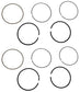 John Deere Original Equipment Piston Ring Kit (Pack of 2) - AM128738