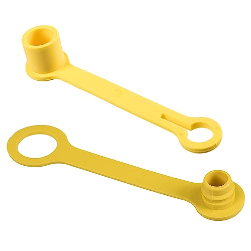 John Deere Original Equipment (Yellow) Hydraulic Port Plug/Cap - M132031A