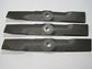 John Deere Original Equipment 3 Mower Blades #M115495(3)