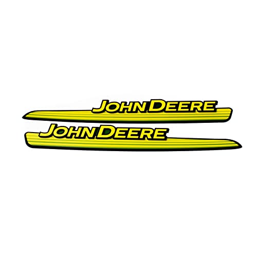 John Deere Original Equipment Hood Trim Decal Set - GX21140/GX21141 - GX21140A