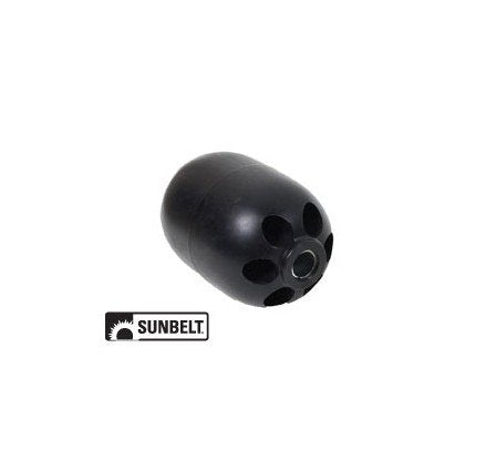 "A&I Wheel-Deck, Smooth, 15/32X3-7/8, Black B1CO108"
