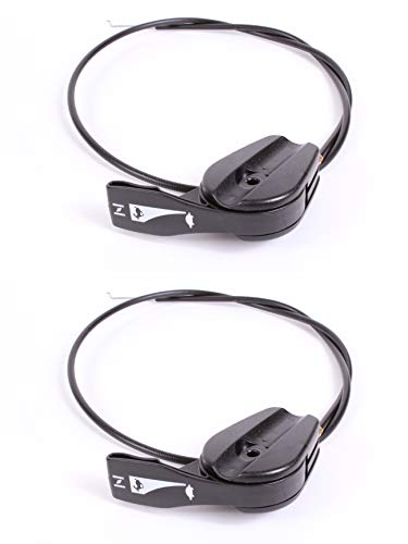 Honda (2 PACK) Throttle Cable and Lever Assembly - 17850-VG3-010