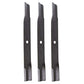 John Deere Original Equipment 3 Mower Blades #M141786(3)