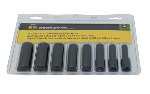 John Deere Original Equipment 3/8 SAE Impact Socket Set - TY27275