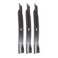 John Deere Original Equipment 3 Mower Blades #TCU15882(3)