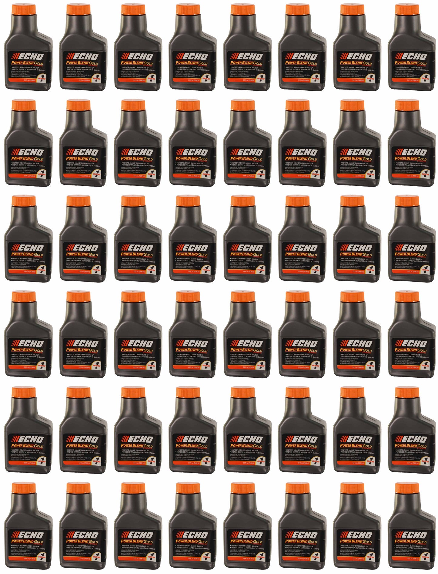 Echo Original Equipment 48-PACK Power Blend Gold Oil Mix 50:1 (2.6 fl oz Bottles) - 6450001