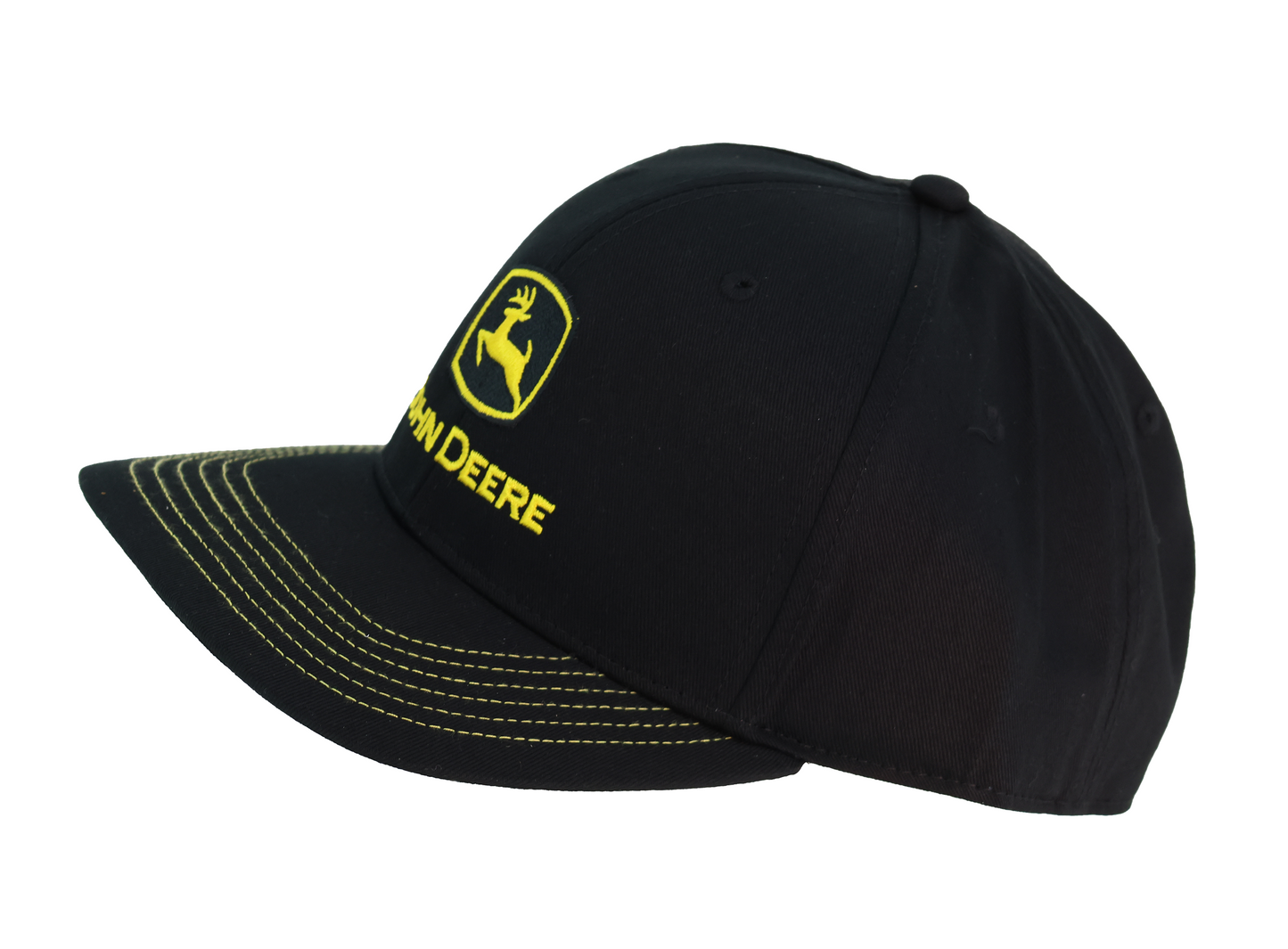 John Deere Moline 112 Black Woven Twill Cap - LP82945