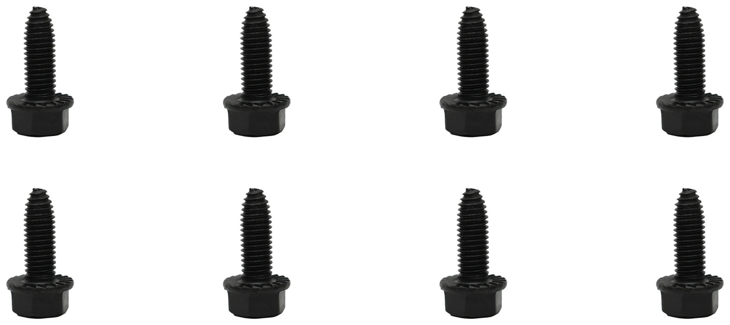 John Deere Original Equipment Hexagonal Flanged Head Self-Tapping Screw, M8 X 23.5 (8-PACK) - M159825
