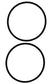 Honda Original Equipment O-Ring (75X3.2) (NOK) 2 Pack - 91320-HM7-702,2