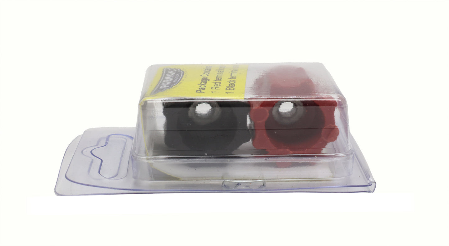 Parmak Red & Black Terminal Knob Set – 311163