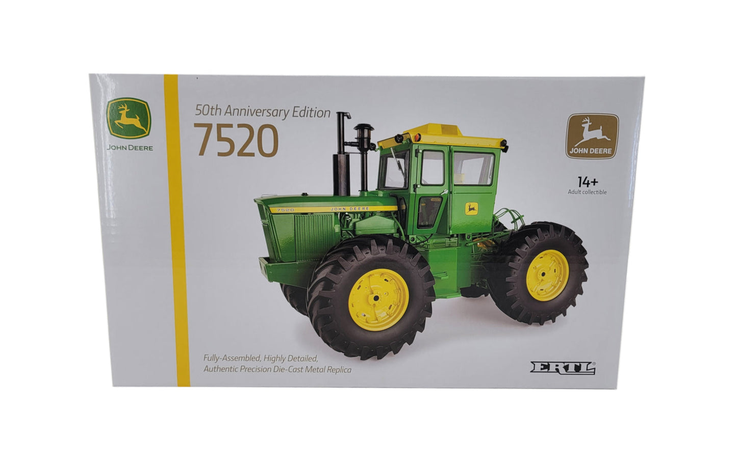 1/16 John Deere "50th Anniversary Edition" 7520 Precision Tractor Toy - LP82780