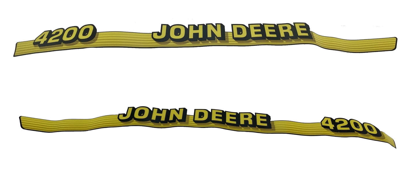 John Deere Original Equipment Label  Set - M116986 & M116987