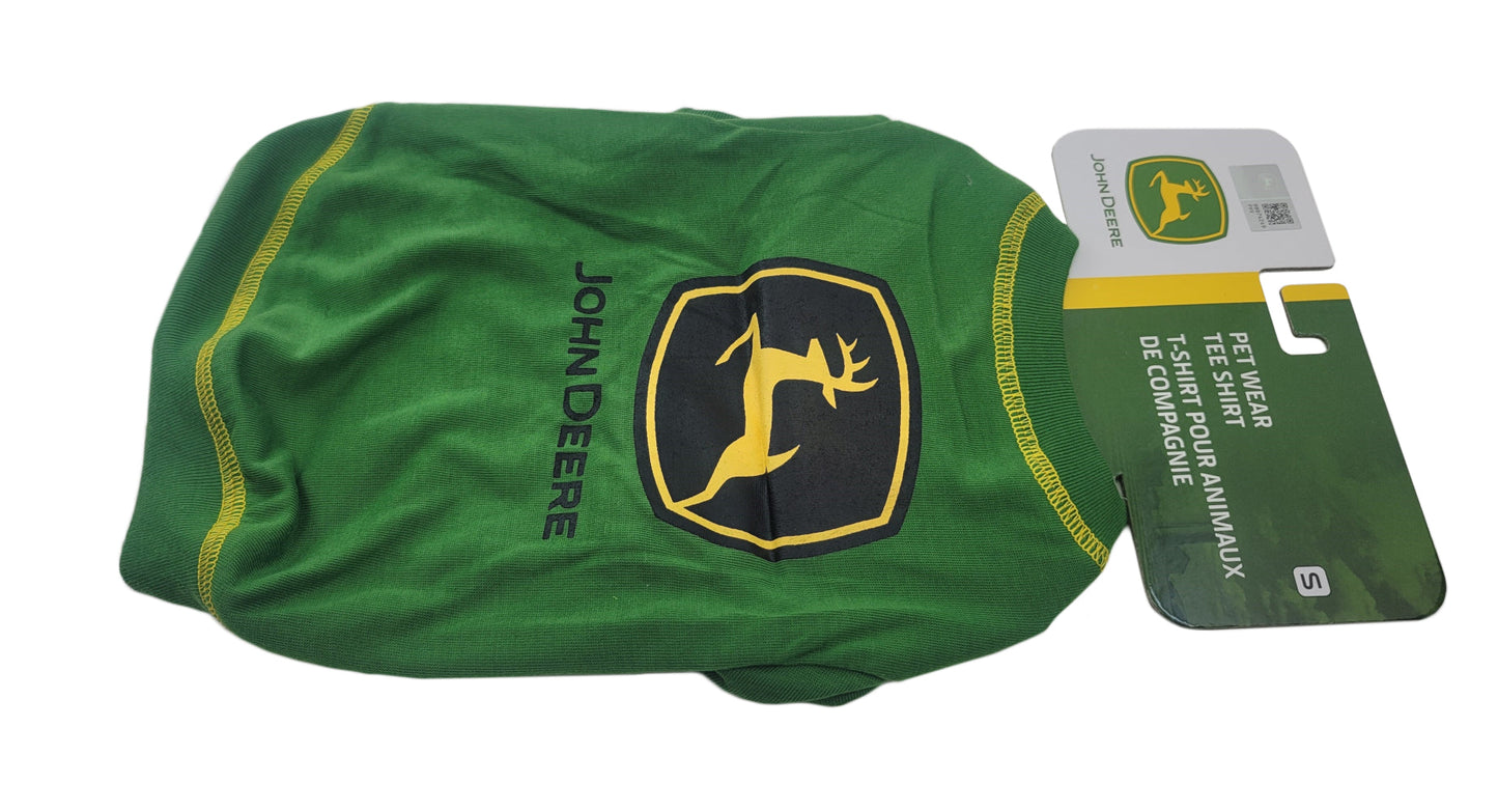 John Deere Size SMALL Pet Tee Shirt - LP82844