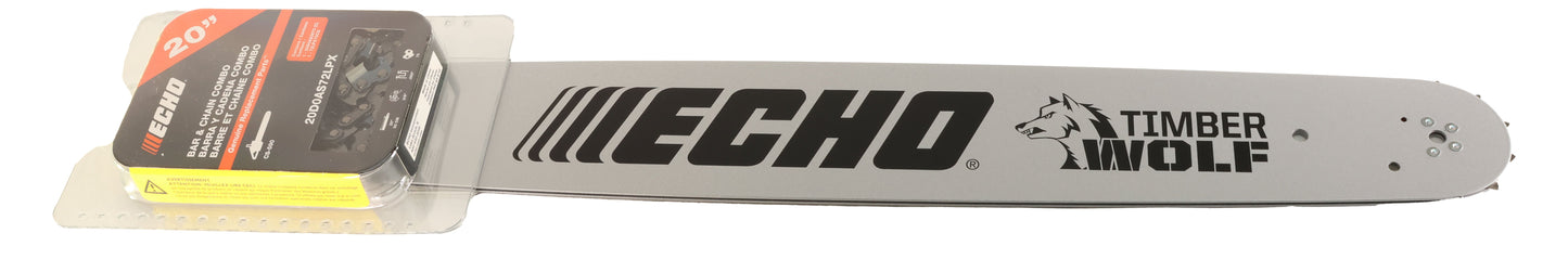 Echo Original Equipment 20" Bar & Chain Combo Pack - 20D0AS72LPX