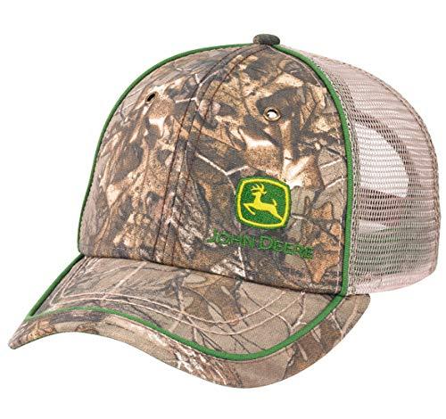 John Deere Men's Realtree APX Camo with Mesh Hat/Cap - LP69066