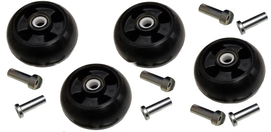 John Deere (Set of FOUR) Wheel Kits for 48"/54"/60"/72" Lawn Mowers - AM125172