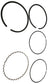 Honda Original Equipment Piston Ring Set - 13010-ZF6-003
