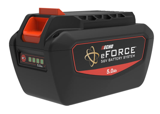 Echo eFORCE 56V 21 in. Cordless Battery Walk Behind Self-Propelled Lawn Mower with 5.0Ah Battery and Charger - DLM-2100SPC2