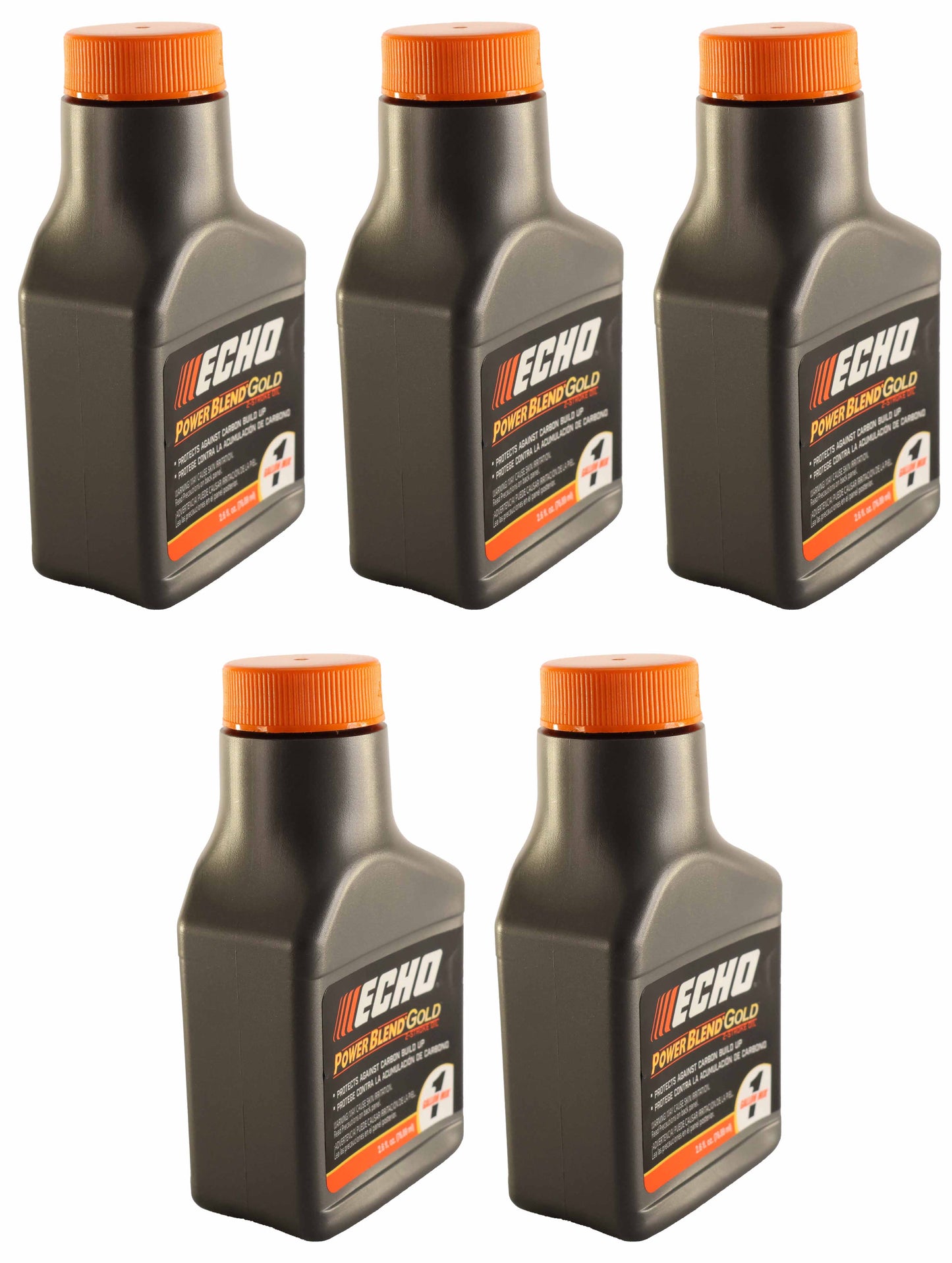 Echo Original Equipment 5-PACK PowerBlend Gold 2.6 Oz. 2-Stroke Engine Oil - 6450000