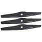 John Deere Original Equipment 3 Mower Blades #M119798(3)