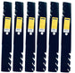 XHT Predator 18" 5/8" Mulch Blade (Set of 6) - B1PD5008,6