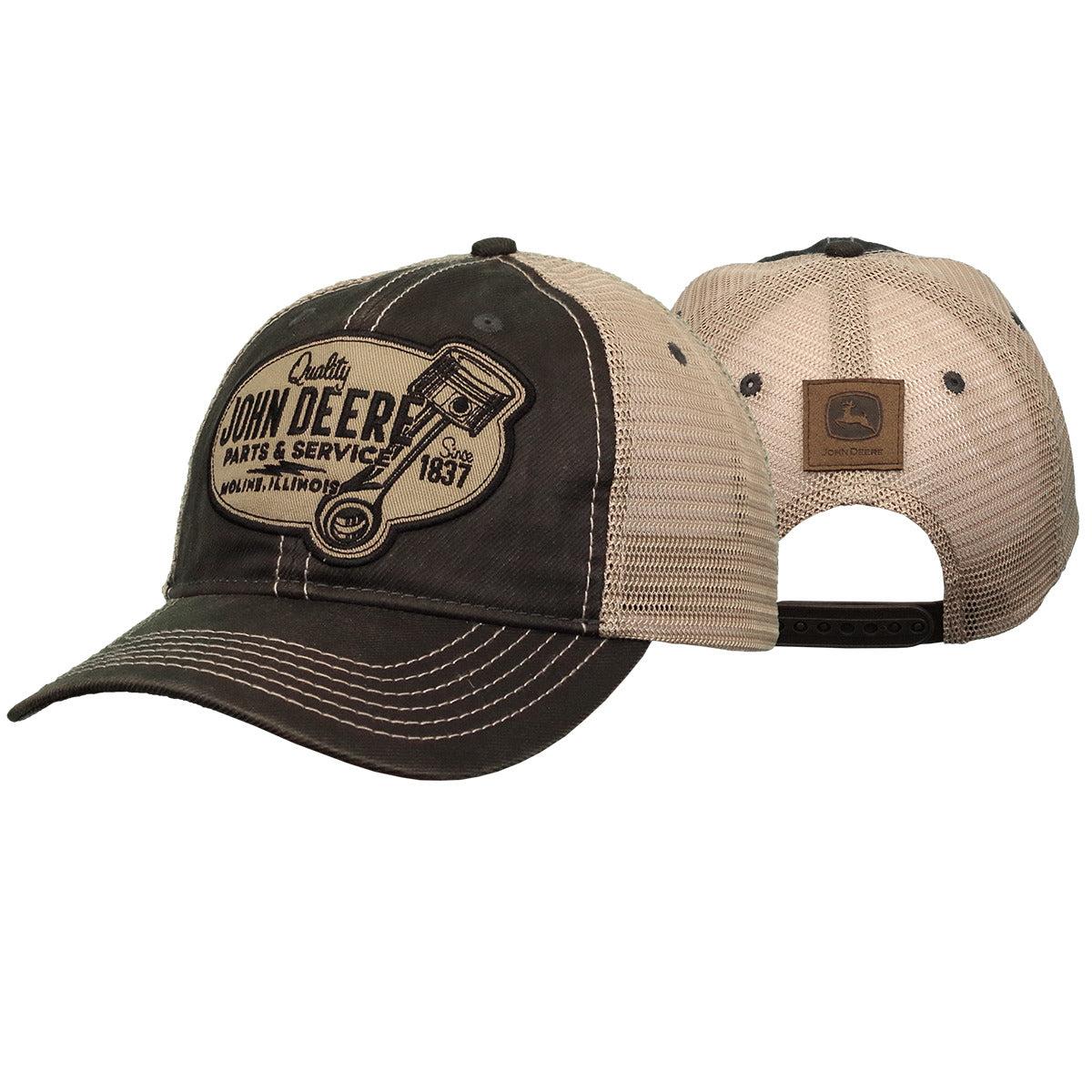 John Deere Men's Oxford Patch Cap/Hat - LP70317